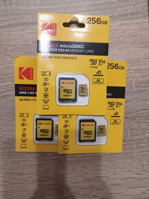Karta pamięci MicroSDXC Kodak 256GB