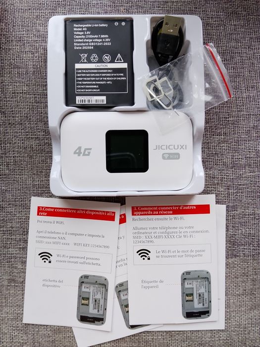 Przenośny router mobilny 4G LTE 300 mb/s