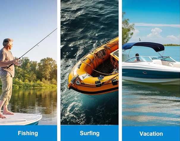 Silnik zaburtowy 80lbs 12v