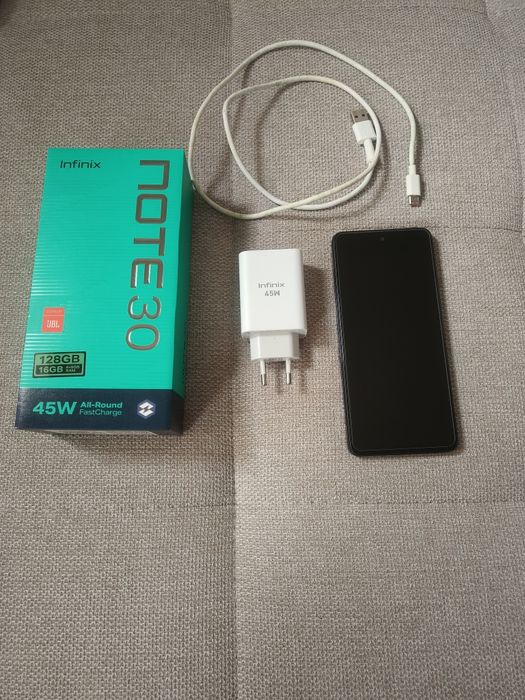 Infinix note 30 (128, 16gb) BDB + szklo
