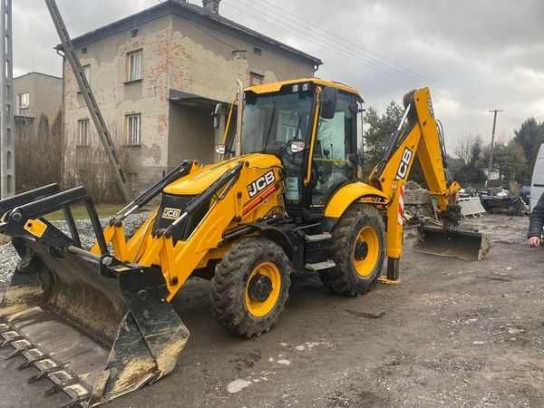 Wynajem minikoparki 1,9t, koparko-ładowarki 9t, walca, glebogryzarka
