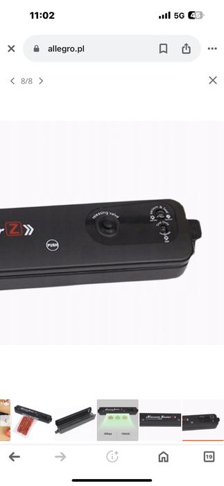 Elektryczna zgrzewarka próżniowa Food Package Sealer Pakowanie