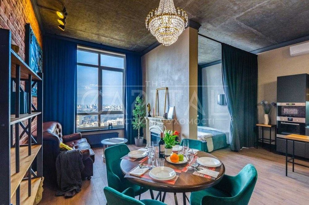 Пентхаус в центрі Києва з видом на мегаполіс/ ЖК Солом'янський 20-В