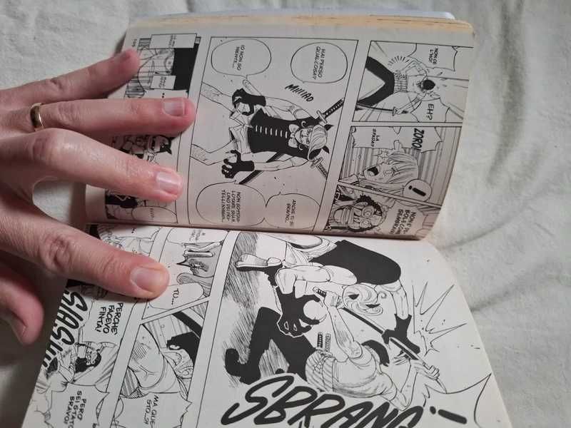 Pack Manga One Piece + Evangelion Italiano e Espanhol