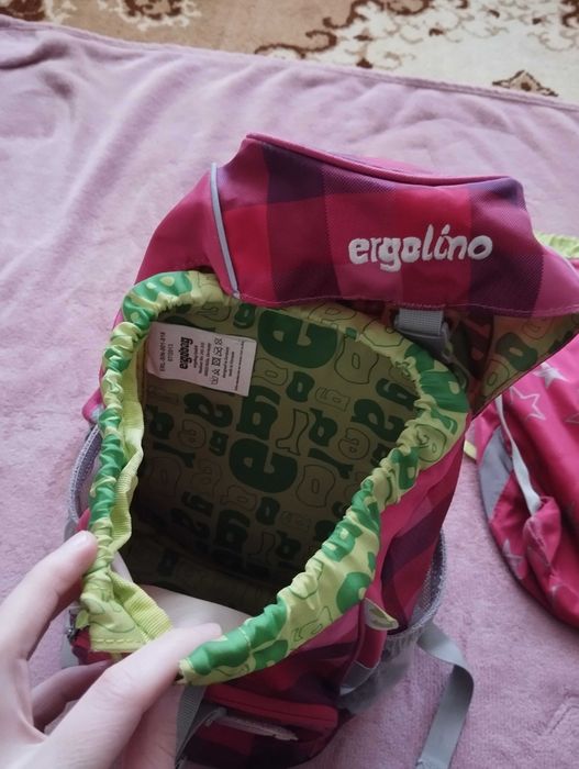 Дитячий рюкзак+сумка для взуття Ergo