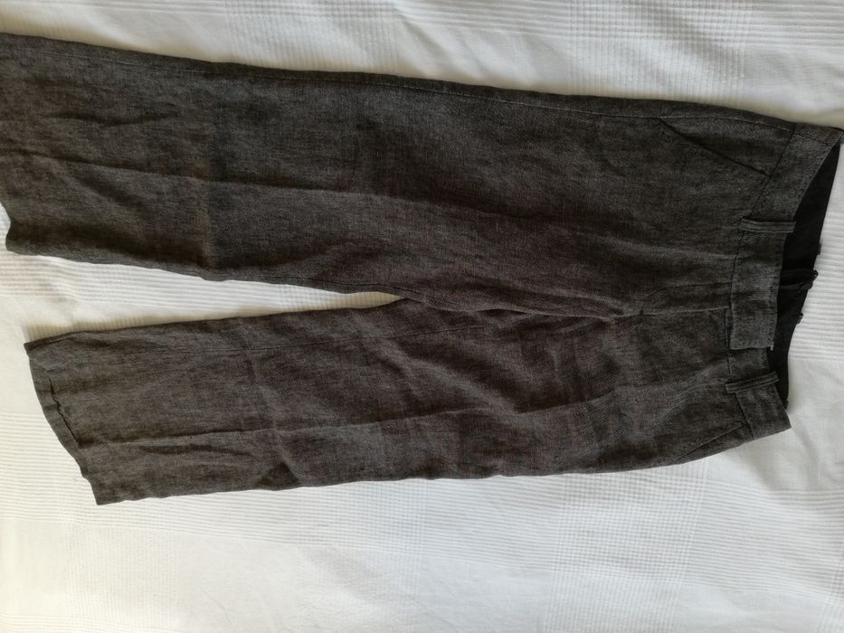 Spodnie hm 36 materiałowe