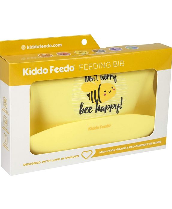 Kiddo Feedo silikonowych śliniaków dla niemowląt i małych dzieci