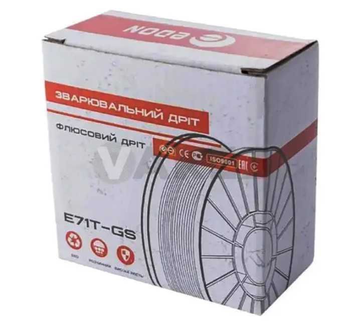 Флюсовая сварочная проволока Edon PAK E71T-GS 0.8мм 1кг