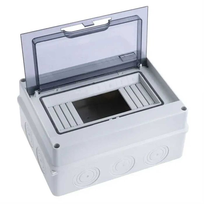 Щит навісний електричний на 8 модулів IP65 водонепроникний