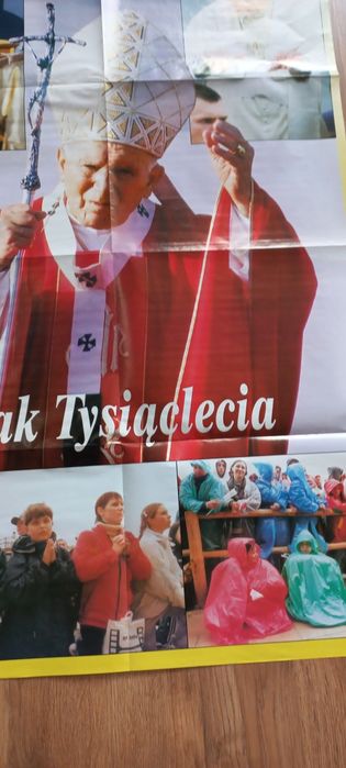 Plakat Jan Paweł II dwustronny