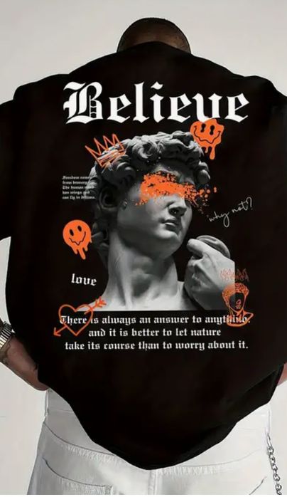 T-Shirt Estampada / Com Design