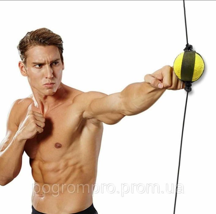 Тренажер для боксу Boxer Ball, м'яч для боксу, пневмо м'яч.