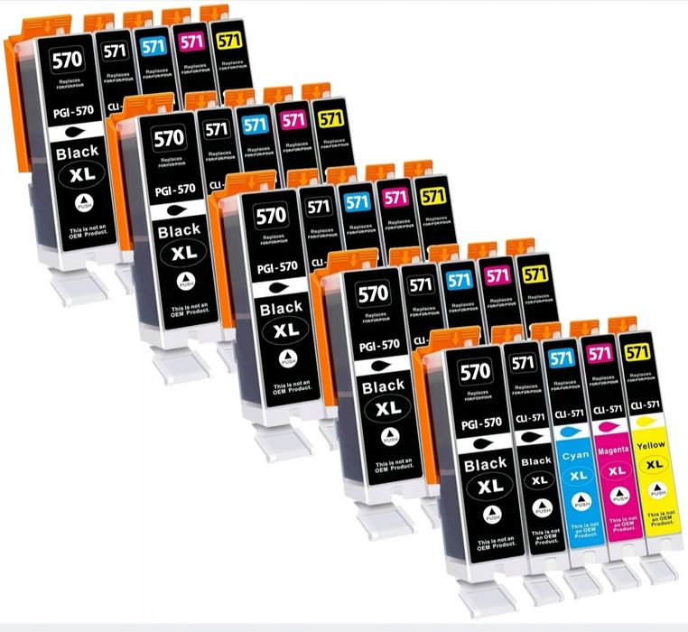 Nowe tusze do drukarki canon