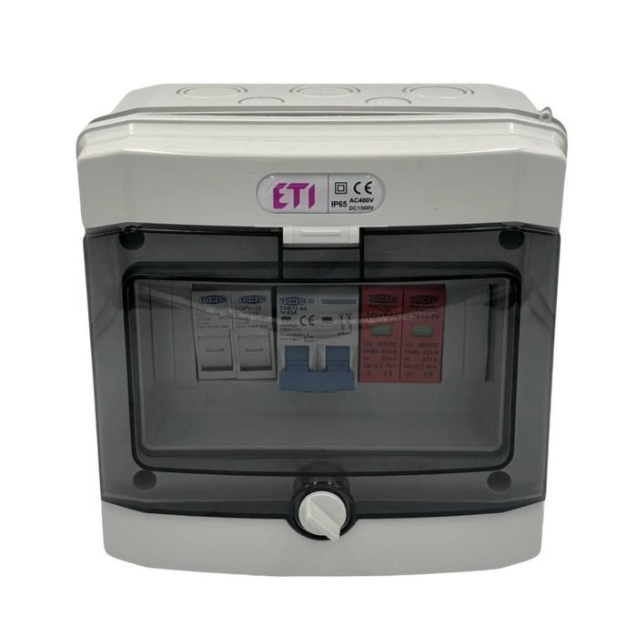 Щит захисту по сонячним панелям на 1 сонячне поле 1 вхід 1 вихід DC