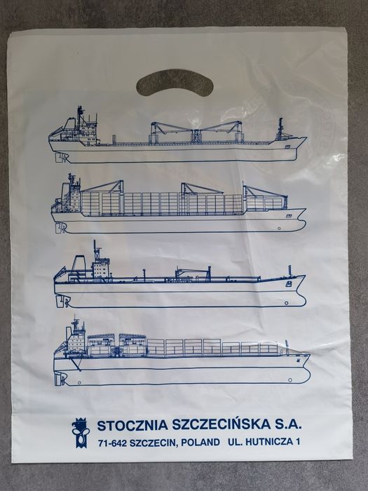 Nowe reklamówki Stocznia Szczecińska