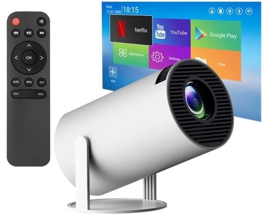 Projektor HY300 PRO – kompaktowe kino domowe, najnowsza wersja