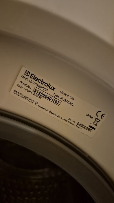 Pralko-suszarka Electrolux DualCare 700 EW7W268SP