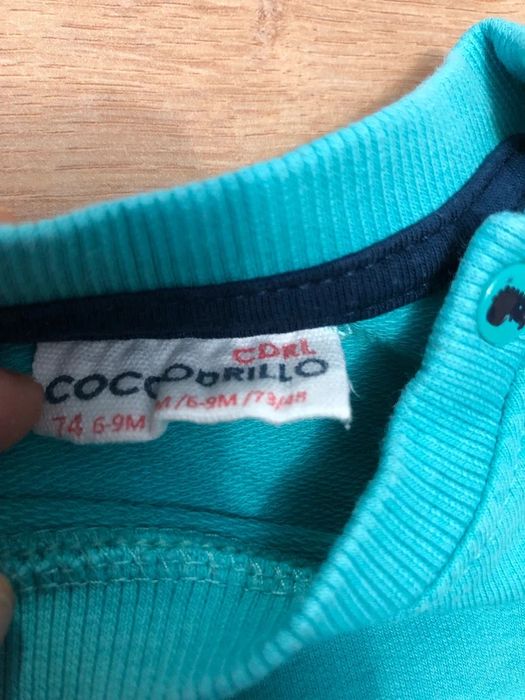 Bluza spodnie koszulki Coccodrillo 74