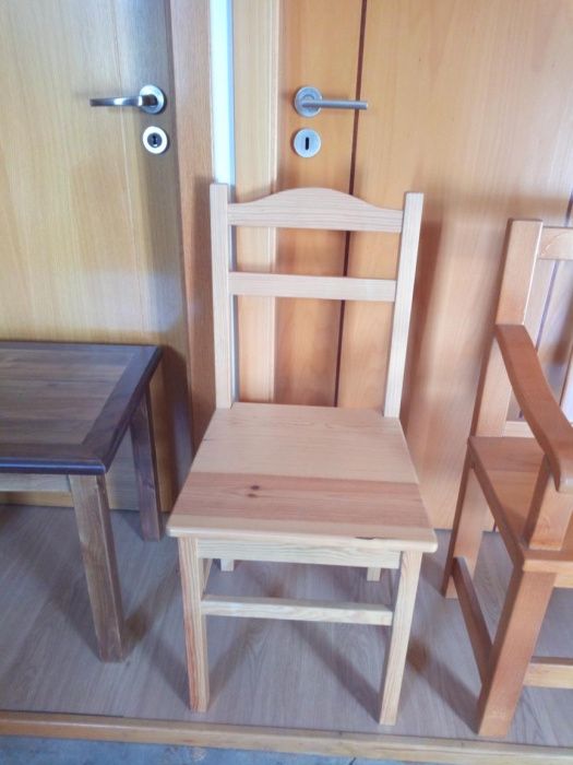 Cadeiras madeira maciça