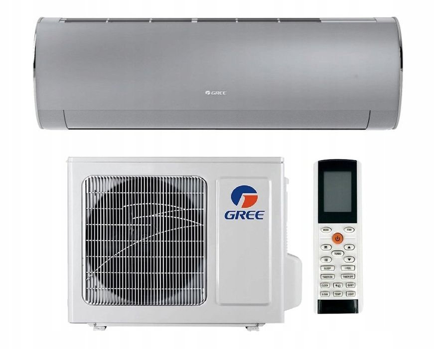 Klimatyzacja Ścienna Gree Fairy Silver 2.5Kw  Możliwy Montaż