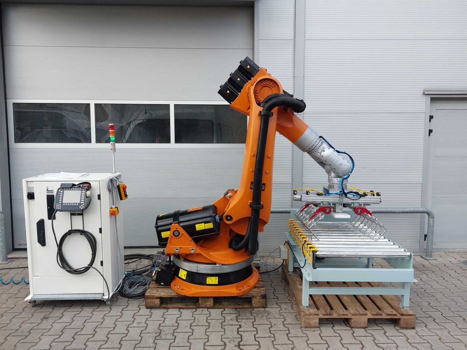 Paletyzator Paletyzer Zrobotyzowana paletyzacja worków FANUC KUKA ABB
