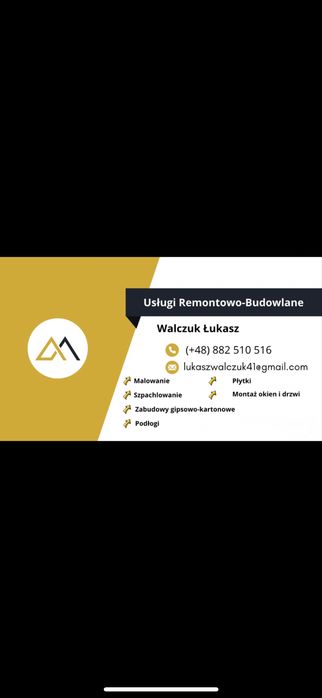 Uslugi remontowy-budowalne