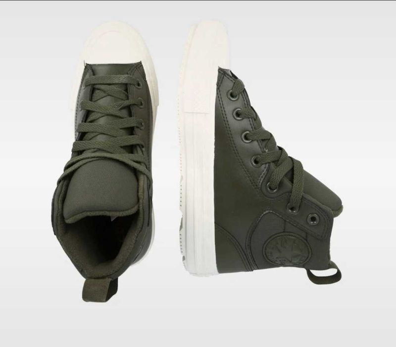 Converse AllStars verde caqui impermeável