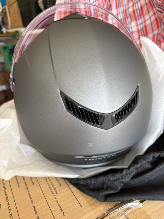Capacete moto LS2 Twister novo