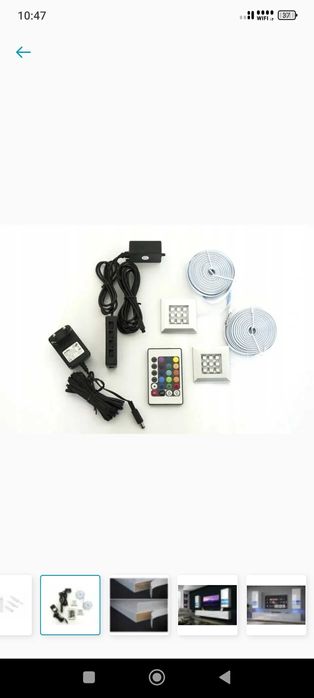 Meble do salonu, białe połysk