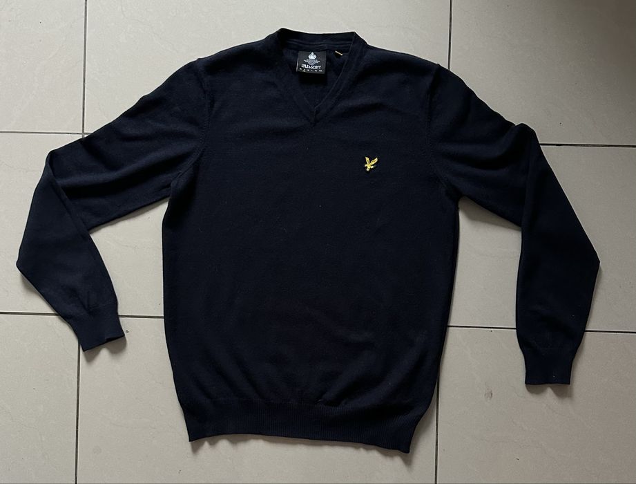Lyle & Scott - sweter męski rozmiar. S / M
