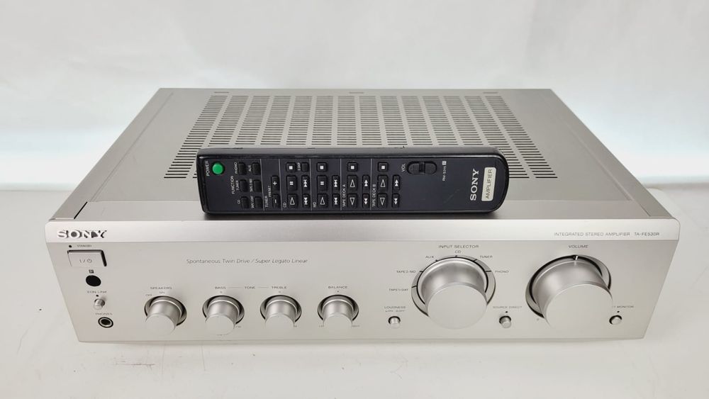 Wzmacniacz Sony TA FE530R 2x110W 4ohm PILOT SREBRNY