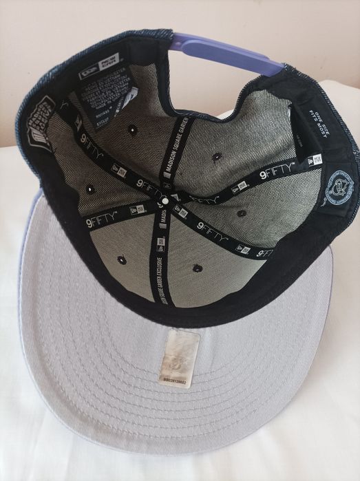 Nowa czapka męska jeans