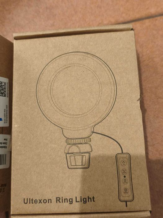 iluminador LED circular Ultexon LT-R08 LED RING LIGHT