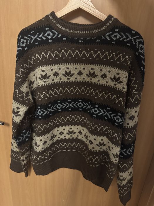 Sweter brązowy SHEIN