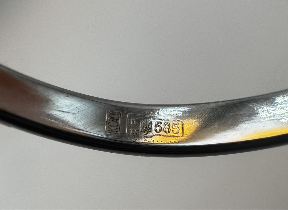 Золотое кольцо 585