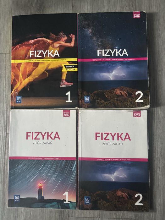 Fizyka 1 i 2 zakres rozszerzony WSiP
