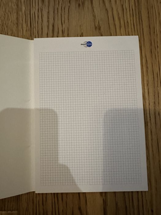 Notatnik reklamowy Mundipharma, A5, w okładce