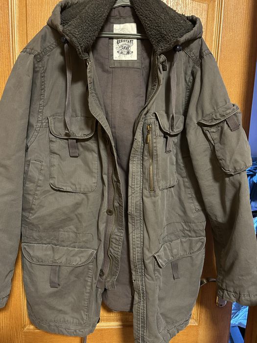 Мужская стебаная парка RESISTANT