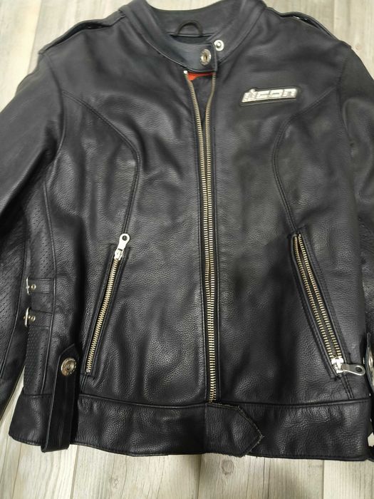 Мотокуртка icon жіноча розмір m