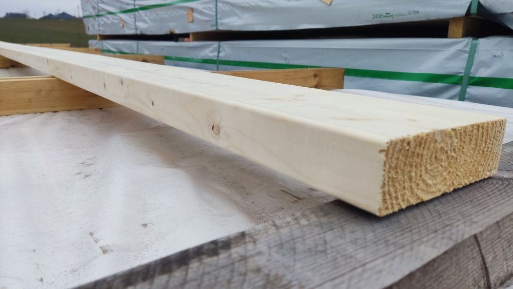 Tarcica sosna świerk kantówka strugana słupki C14 C24 konstrukcyjn