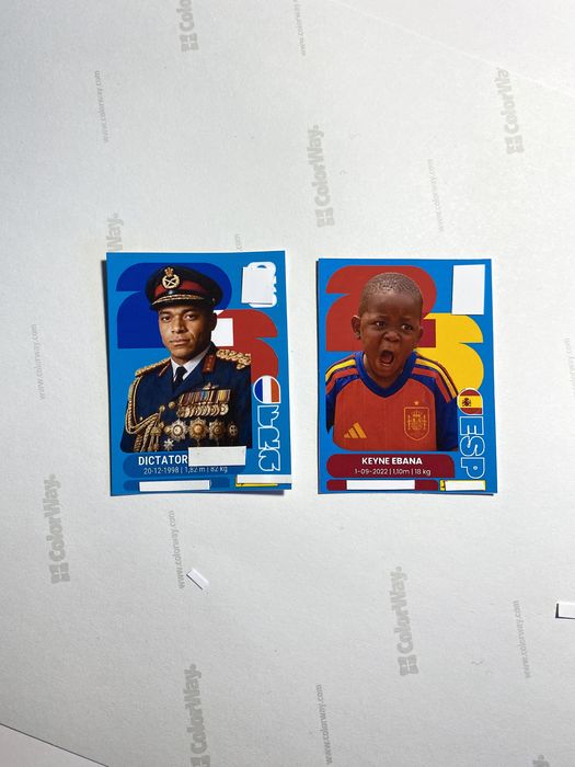 dictator & young yamal zestaw 2 naklejek