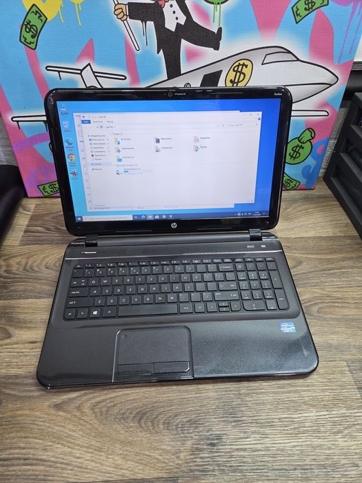 Ноутбук HP 15.6 з посиленою батареею 8 озу 4 ядра SSD