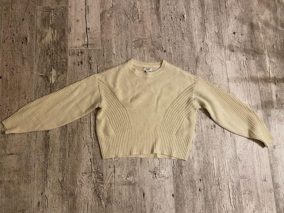 Kremowy sweterek jacqueline de YONG