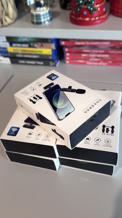 Mini microfone de alta qualidade para live