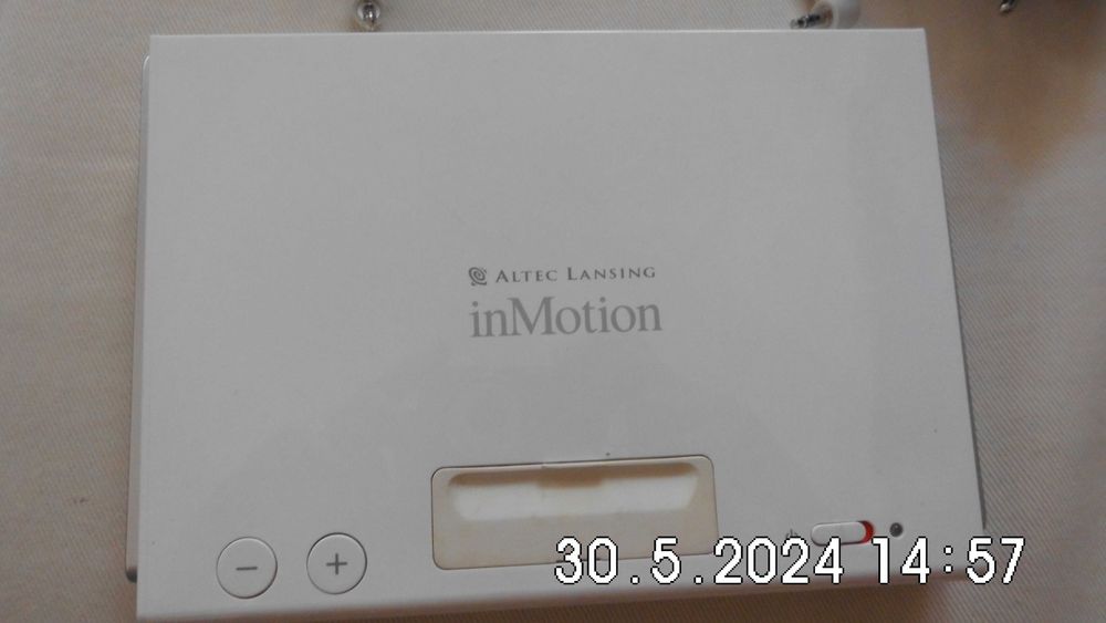 Coluna de som para IPOD ou telemóvel, da marca Altec Lansing