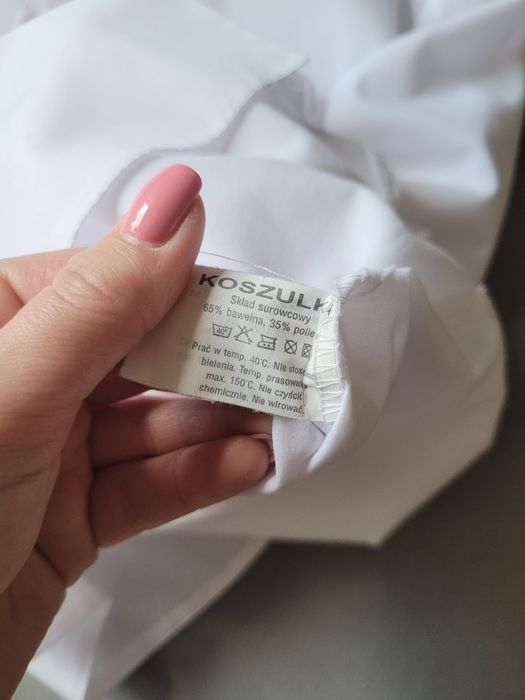 Koszula biała 164cm