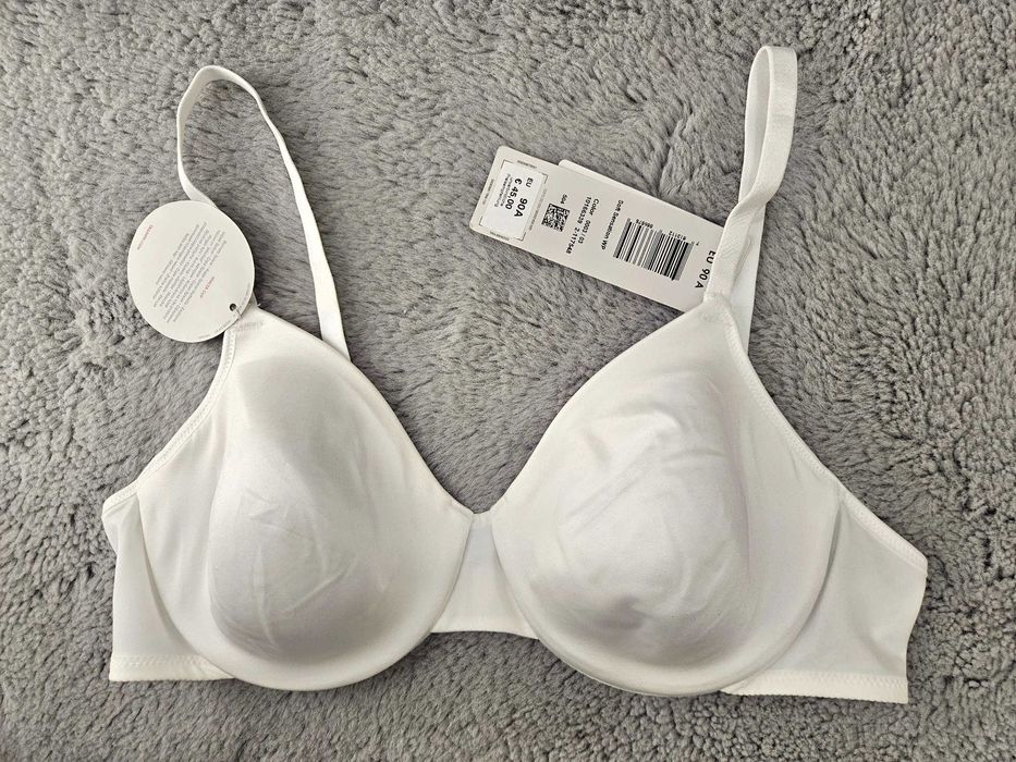 Biustonosz Triumph 90A biały z fiszbiną Soft Sensation WP