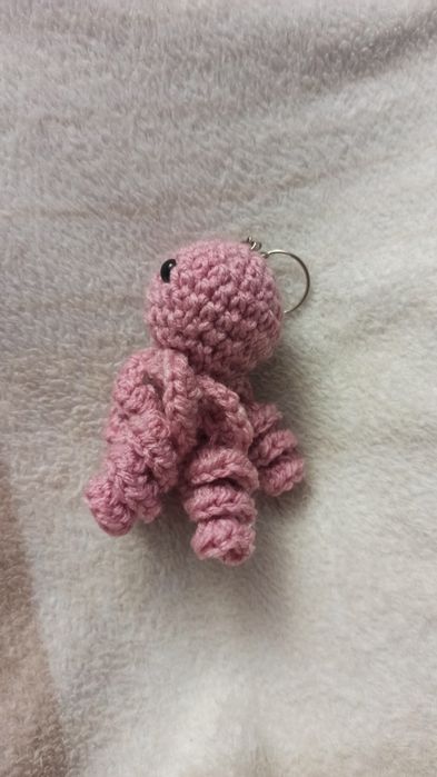 Breloczki i maskotki - handmade meduza