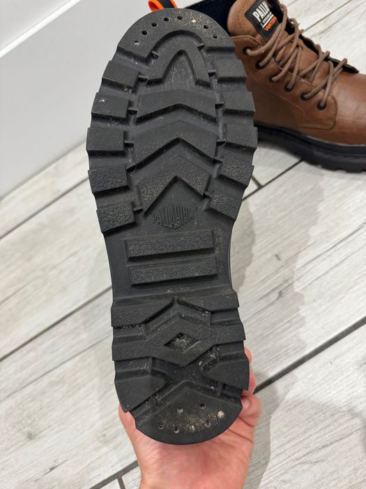 Buty Palladium Pallatrooper WP+ Brązowe skórzane 42 r