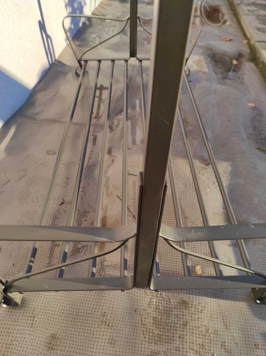 Otwarta szafa 166 x 110 cm. Wieszak na ubrania